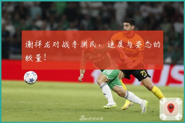 谢祥龙对战李渊民，速度与姿态的较量！